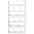 Bibliothèque blanc 100x33x187,5 cm bois d'ingénierie