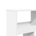 Bibliothèque blanc 100x33x187,5 cm bois d'ingénierie
