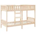 Lit superposé 80x200 cm Bois de pin massif