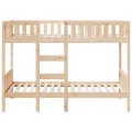 Lit superposé 80x200 cm Bois de pin massif