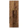 Armoire d'apothicaire vieux bois 40x41x118 cm bois d'ingénierie