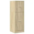 Armoire d'apothicaire chêne sonoma 40x41x118 cm bois ingénierie