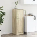 Armoire d'apothicaire chêne sonoma 40x41x118 cm bois ingénierie