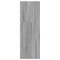 Armoire apothicaire sonoma gris 40x41x118 cm bois d'ingénierie