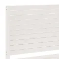 Cadre de lit extra long sans matelas 160x210 cm bois massif