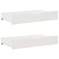 Lit de jour avec tiroirs sans matelas 90x190 cm bois massif
