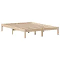 Cadre de lit sans matelas 140x200 cm bois massif de pin
