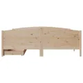 Cadre de lit sans matelas 180x200 cm bois massif de pin