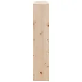 Tête de lit avec rangement 150 cm bois massif de pin