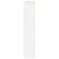 Tête de lit avec rangement blanc 160 cm bois massif de pin