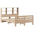 Cadre de lit sans matelas 120x200 cm bois de pin massif