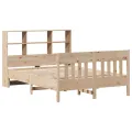 Cadre de lit sans matelas 120x190 cm bois de pin massif