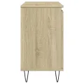 Armoire de bain chêne sonoma 58x33x60 cm bois d'ingénierie