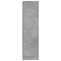 Armoire d'apothicaire gris béton 40x41x144,5 cm bois ingénierie