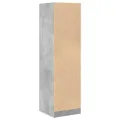 Armoire d'apothicaire gris béton 40x41x144,5 cm bois ingénierie
