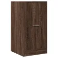 Armoire apothicaire chêne marron 40x41x77,5cm bois d'ingénierie