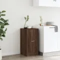 Armoire apothicaire chêne marron 40x41x77,5cm bois d'ingénierie