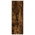 Armoire d'apothicaire chêne fumé 30x41x118 cm bois d'ingénierie