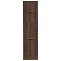 Armoire apothicaire chêne marron 30x41x118 cm bois d'ingénierie
