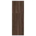 Armoire apothicaire chêne marron 30x41x118 cm bois d'ingénierie
