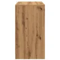 Buffet chêne artisanal 70x41x75 cm bois d'ingénierie