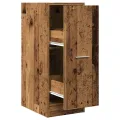 Armoire d'apothicaire vieux bois 30x41x77,5cm bois d'ingénierie