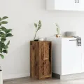 Armoire d'apothicaire vieux bois 30x41x77,5cm bois d'ingénierie