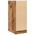Armoire d'apothicaire vieux bois 30x41x77,5cm bois d'ingénierie