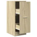 Armoire d'apothicaire chêne sonoma 30x41x77,5cm bois ingénierie