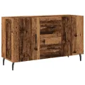 Buffet vieux bois 100x36x60 cm bois d'ingénierie