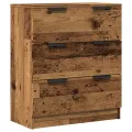 Buffet vieux bois 60x30x70 cm bois d'ingénierie