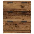Buffet vieux bois 60x30x70 cm bois d'ingénierie