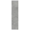 Armoire d'apothicaire gris béton 30x41x174,5 cm bois ingénierie