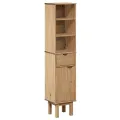 Armoire de salle de bain OTTA 35x30x159 cm bois massif de pin