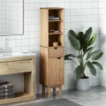 Armoire de salle de bain OTTA 35x30x159 cm bois massif de pin