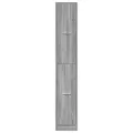 Armoire apothicaire sonoma gris 30x41x174,5cm bois d'ingénierie