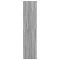 Armoire apothicaire sonoma gris 30x41x174,5cm bois d'ingénierie