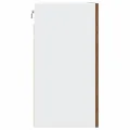 Armoire suspendue vieux bois 80x31x60 cm bois d'ingénierie