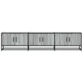 Meuble TV sonoma gris 180x35x41 cm bois d'ingénierie
