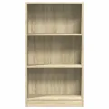 Bibliothèque chêne sonoma 60x24x109 cm bois d'ingénierie