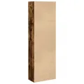 Bibliothèque chêne fumé 60x30x189 cm bois d'ingénierie