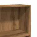 Bibliothèque chêne artisanal 60x24x109 cm bois d'ingénierie