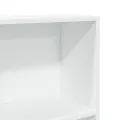 Bibliothèque blanc 40x24x143 cm bois d'ingénierie