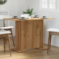 Table à manger chêne artisanal 110 x 60 x 75 cm bois ingénierie