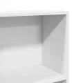 Bibliothèque blanc 40x24x109 cm bois d'ingénierie