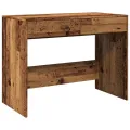 Bureau vieux bois 101x50x76,5 cm bois d'ingénierie