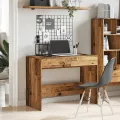 Bureau vieux bois 101x50x76,5 cm bois d'ingénierie