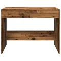 Bureau vieux bois 101x50x76,5 cm bois d'ingénierie