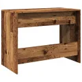 Bureau vieux bois 101x50x76,5 cm bois d'ingénierie
