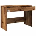 Bureau vieux bois 101x50x76,5 cm bois d'ingénierie